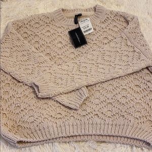 Over size semi turtle neck sweater